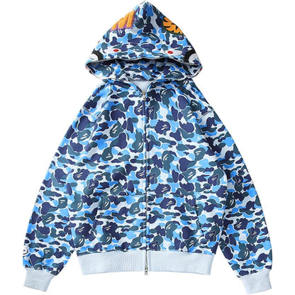 Bape Hoodie Full Zip Shark