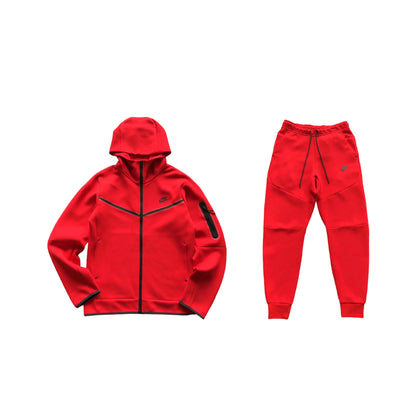 Nike Tech Fleece Red - Tgjiuplug