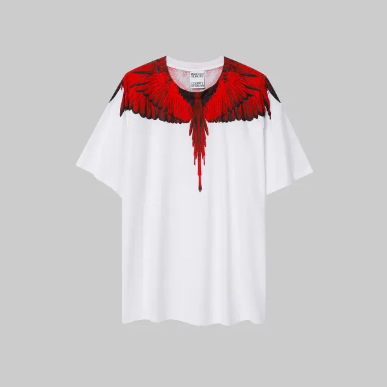 Marcelo Burlon White/Red - Tgjiuplug