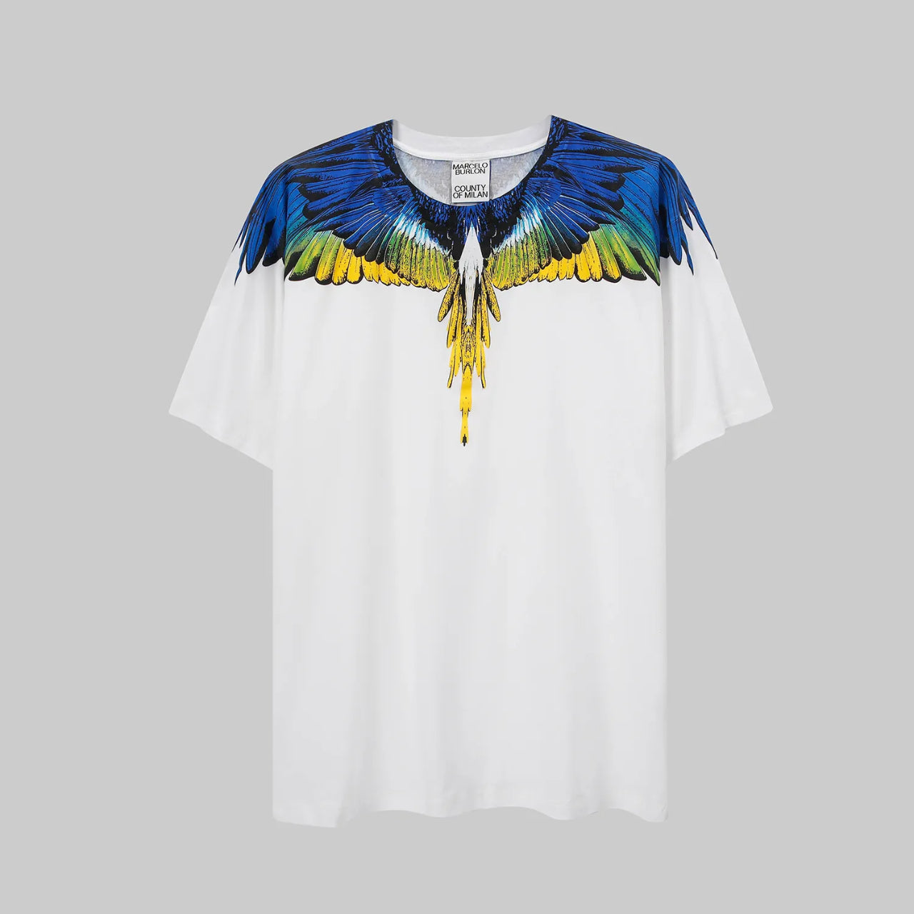 Marcelo Burlon White/Blue - Tgjiuplug