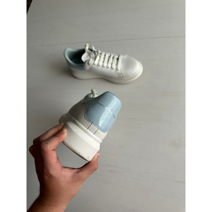 Alexander McQueen Oversized Sneaker 'White Baby Blue'