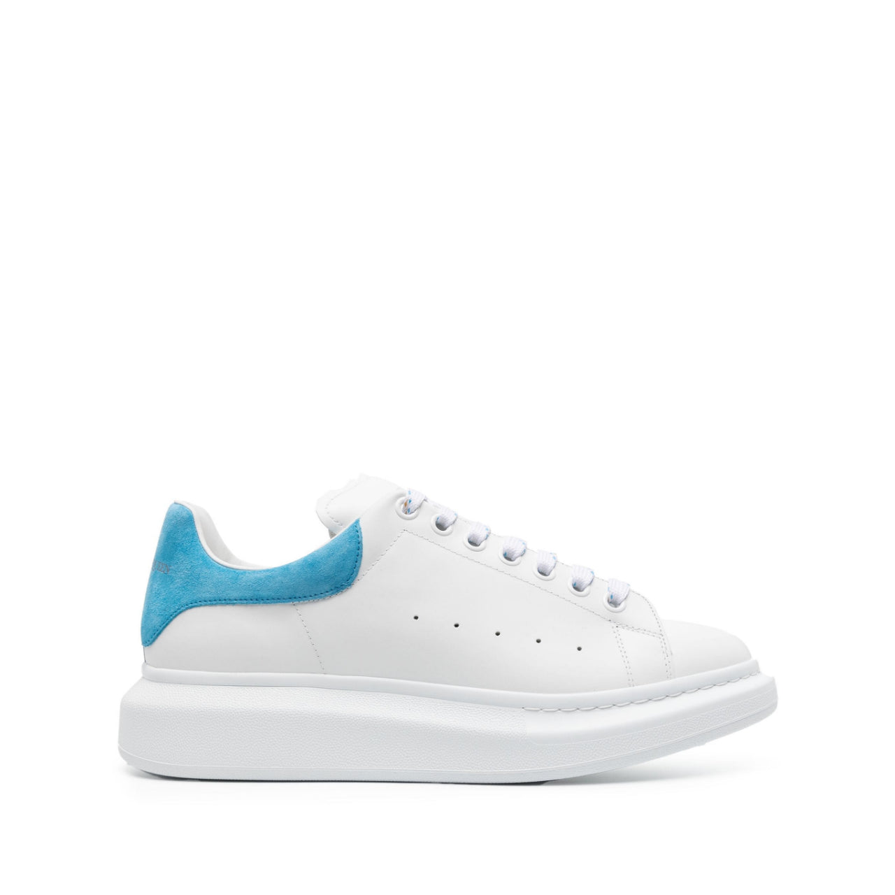 Alexander McQueen Oversized Sneaker 'White Cerulean Blue' - Tgjiuplug