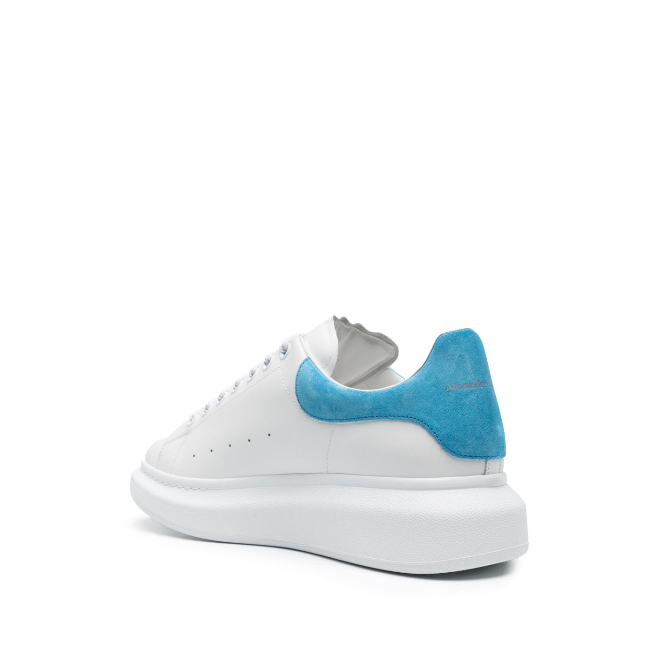 Alexander McQueen Oversized Sneaker 'White Cerulean Blue' - Tgjiuplug