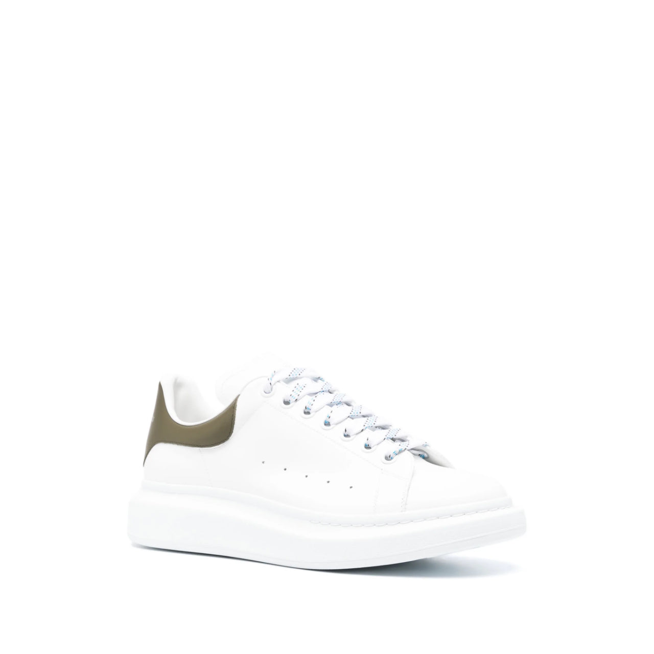 Alexander McQueen Oversized Sneaker 'White Khaki Green' - Tgjiuplug