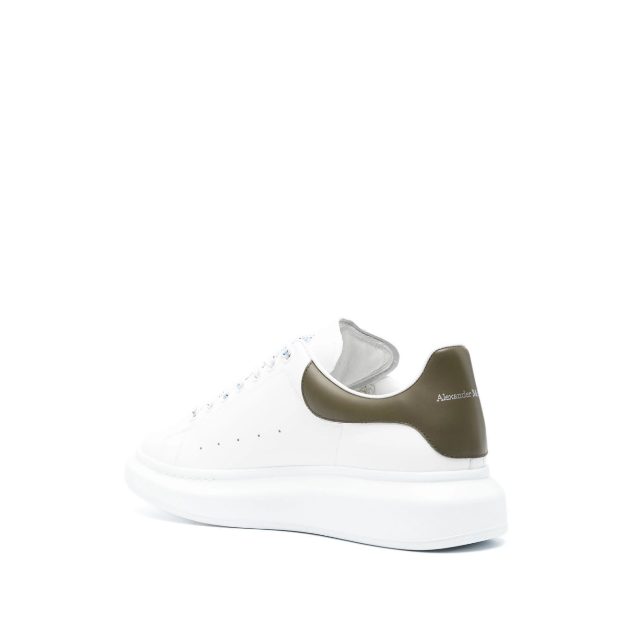 Alexander McQueen Oversized Sneaker 'White Khaki Green' - Tgjiuplug